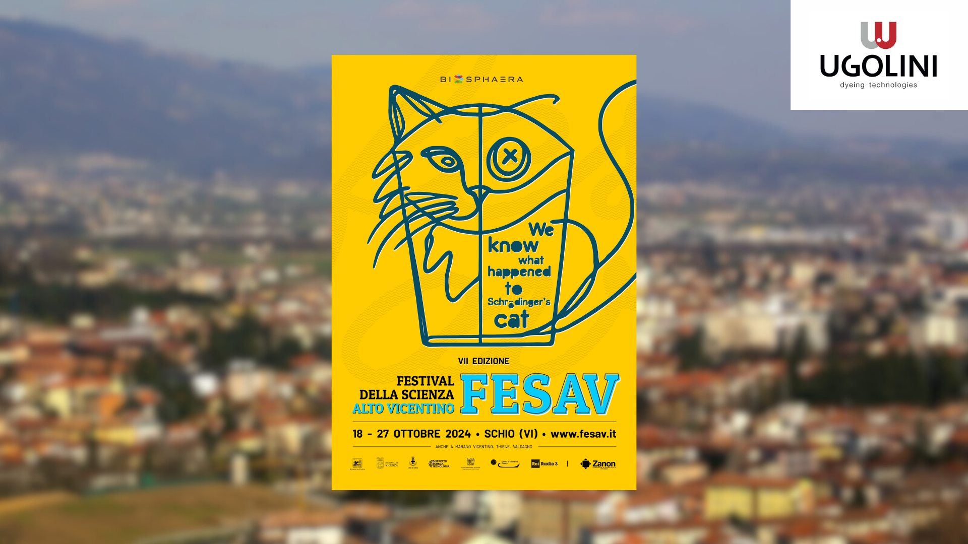 Ugolini sostiene FESAV, Festival Della Scienza Alto Vicentino